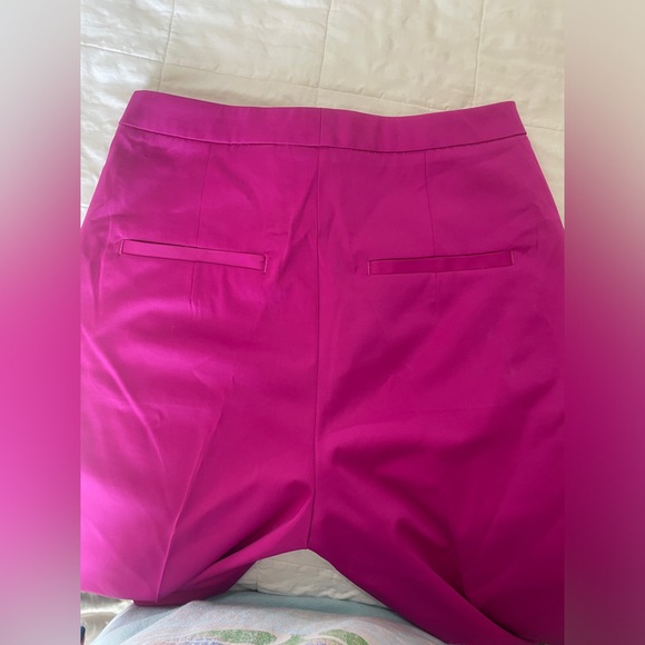 H&M hot pink tuxedo pants. - Picture 2 of 7